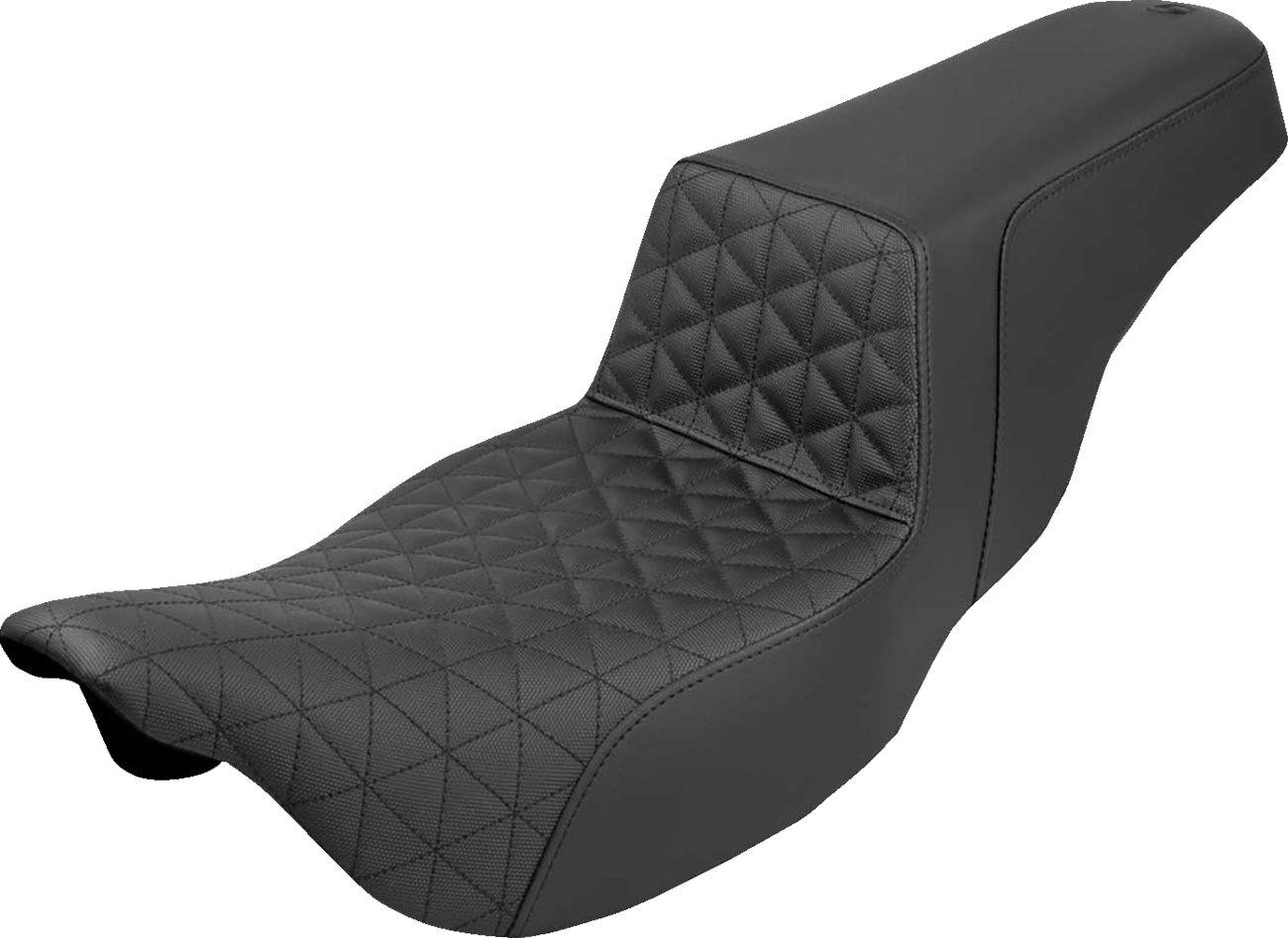 Saddlemen Step Up Black Tri Gripper Gel Seat 2008-2024 Harley Davidson Touring