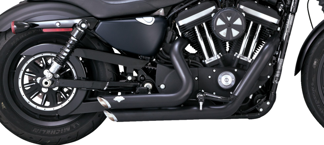 Vance & Hines Shortshots Staggered Exhaust for 2014-2022 Harley Sportster Models