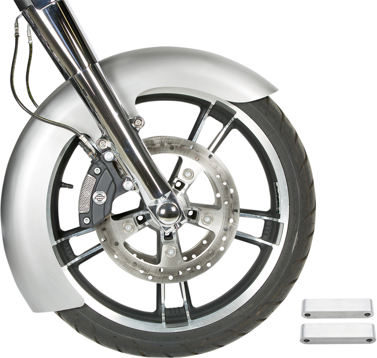 Russ Wernimont LS-2 21" Front Motorcycle Fender 2014-2022 Harley Touring Models