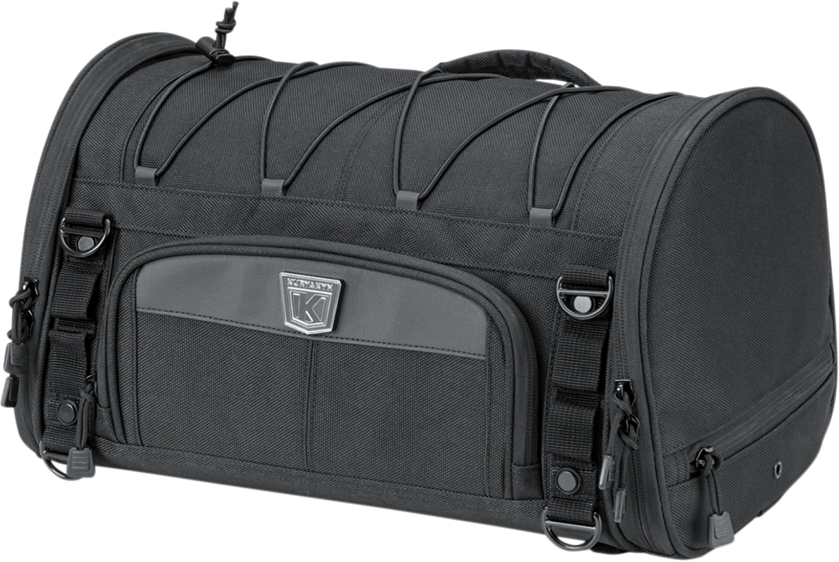 Kuryakyn Textile Black Momentum Rambler Rear Tail Luggage Bag Harley Davidson