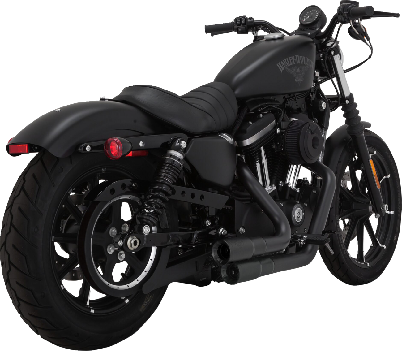 Vance & Hines 2-2 Mini Grenades Exhaust System for 2014-2022 Harley Sportster XL