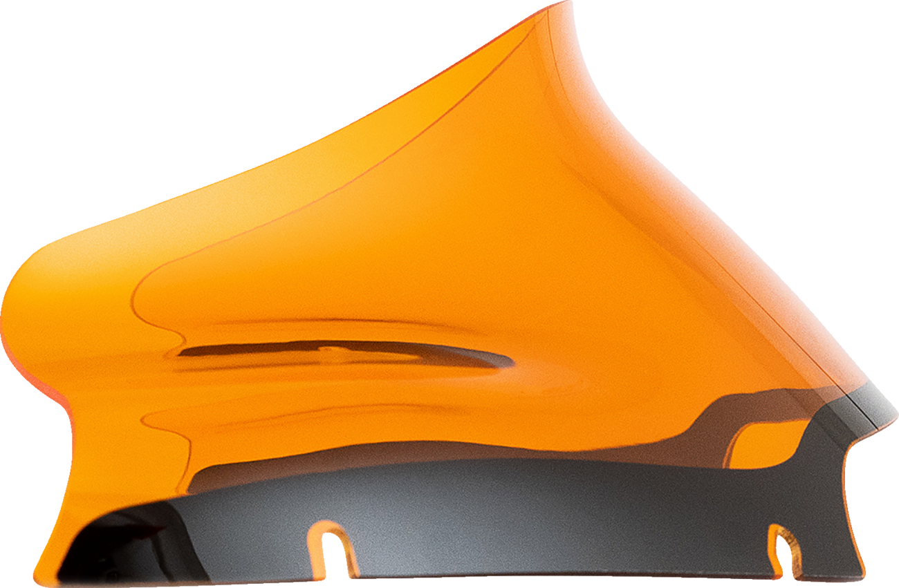 Klock Werks Kolor Flare 6" Orange Windshield fits 2015-2023 Harley Road Glide