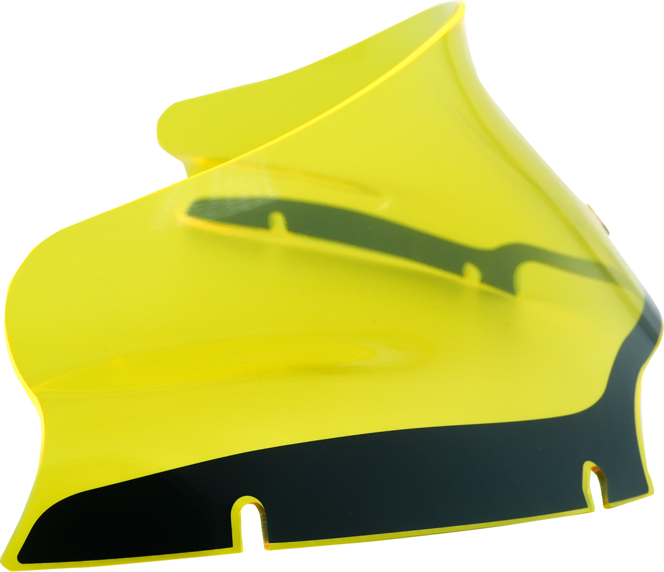 Klock Werks Kolor Flare 6" Yellow Ice Windshield 2015-23 Harley Road Glide FLTR