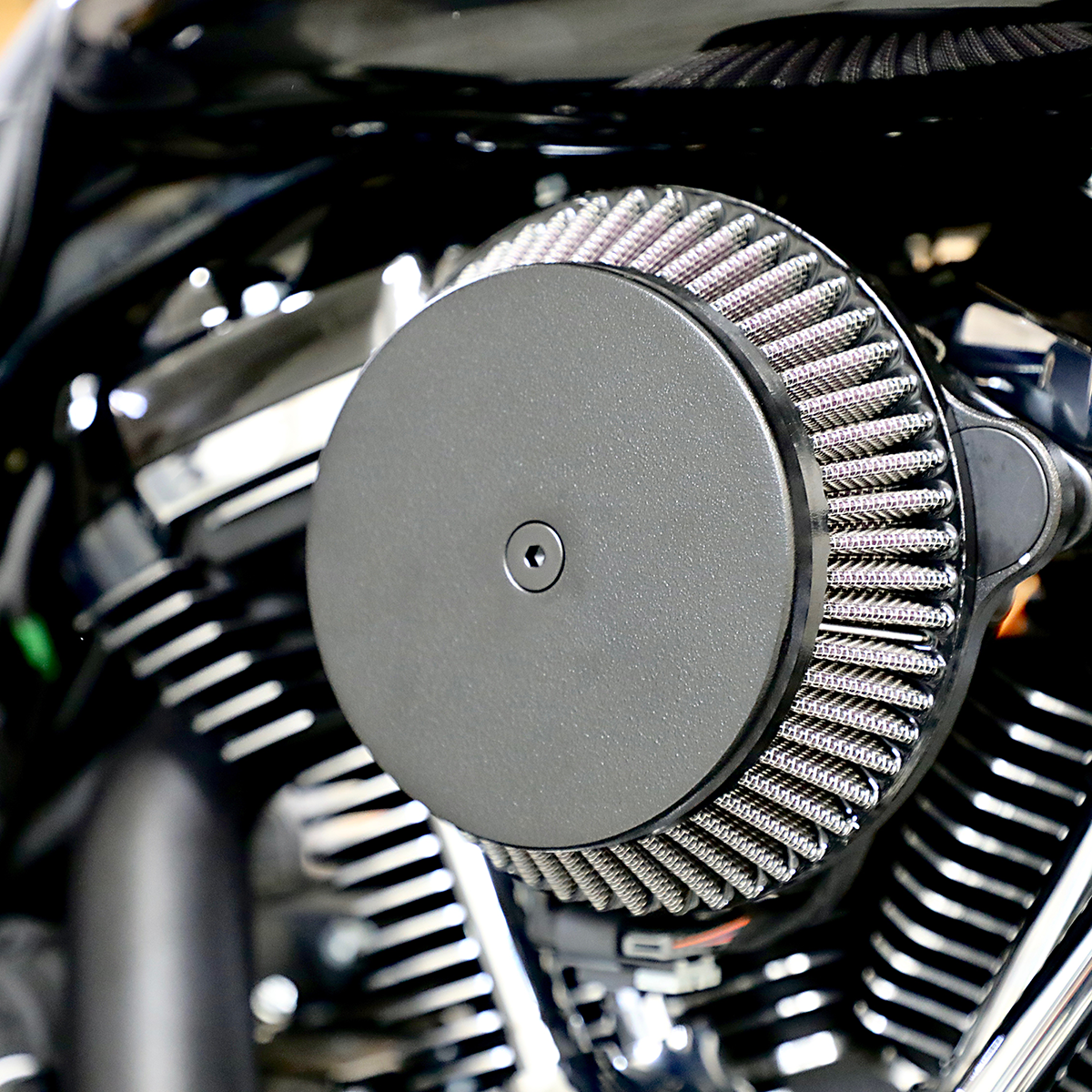 La Choppers Big Air Cleaner Filter Kit 1999-2017 Harley Dyna Touring Softail
