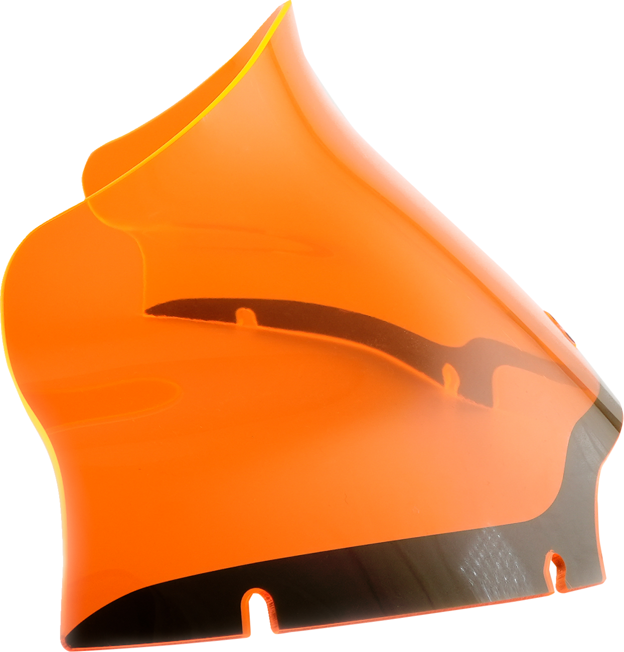 Klock Werks Kolor Flare 9" Orange Windshield fits 2015-23 Harley Road Glide FLTR