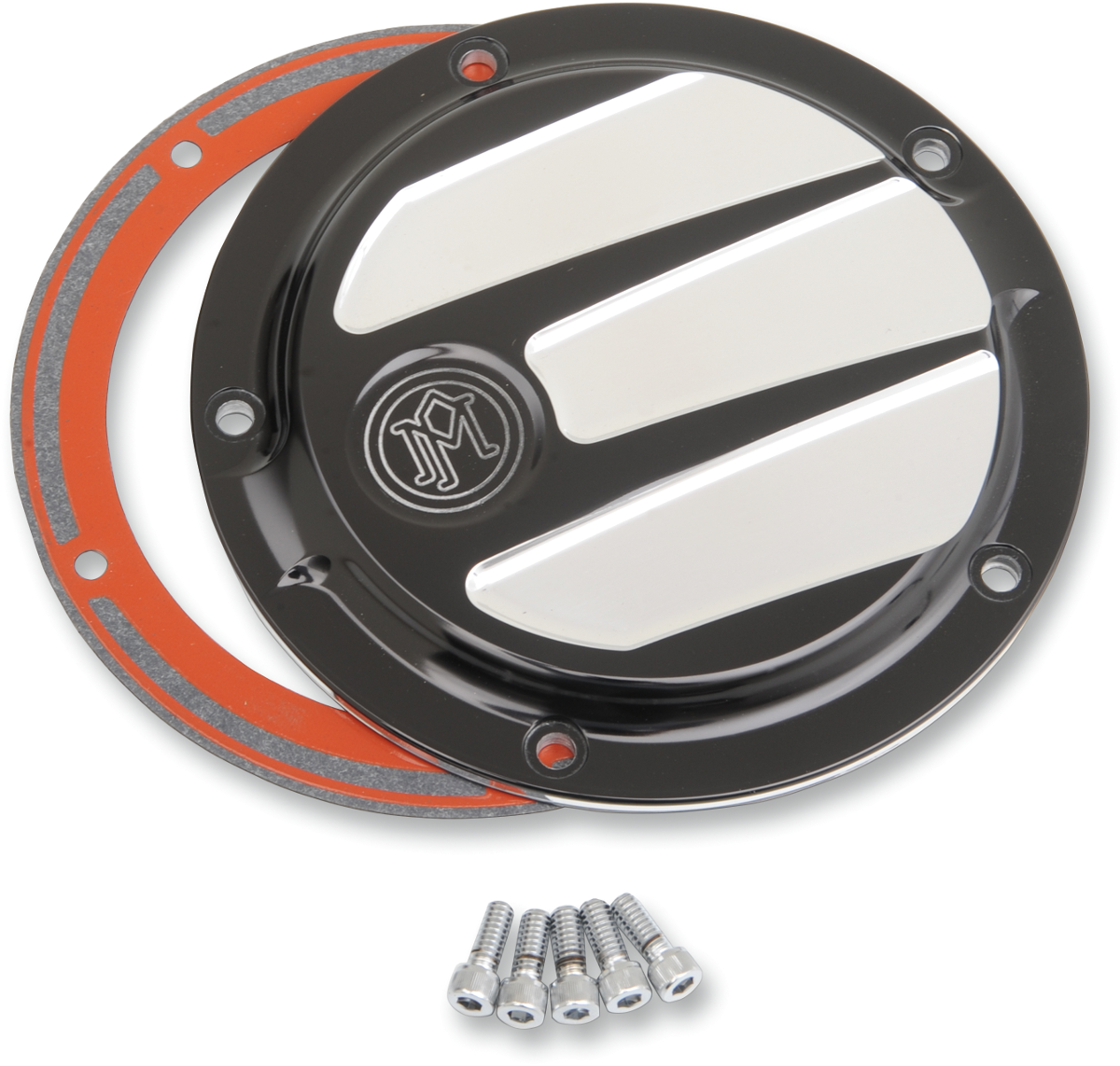 Performance Machine Black Derby Clutch Cover 2015-2019 Harley Touring Models