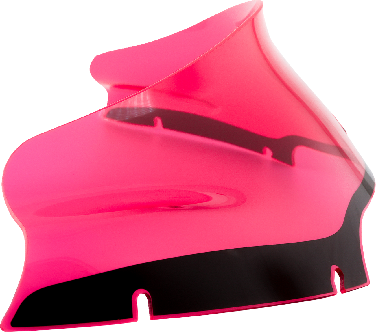 Klock Werks Kolor Flare 6" Pink Ice Windshield 2015-2023 Harley Road Glide FLTR