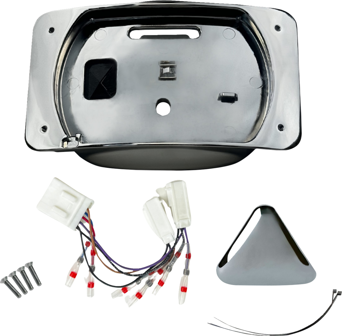 Custom Dynamics Taillight Eliminator License Plate Mount fits 1999-2024 Harley