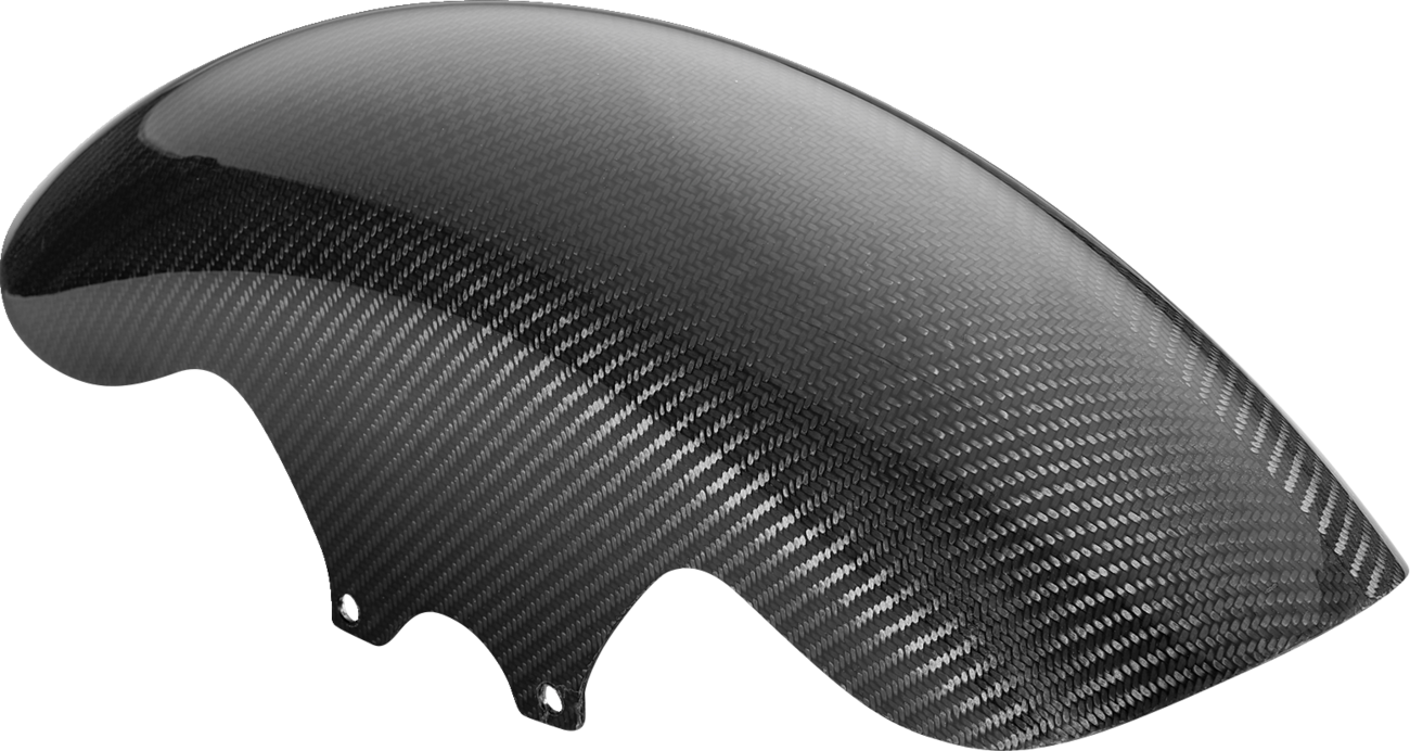 Slyfox Bolt On Carbon Fiber Front Fender 19" for 2014-2022 Harley Touring