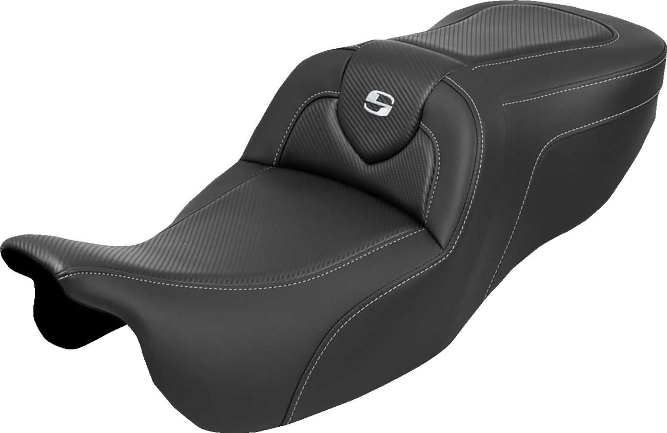 Saddlemen Roadsofa Carbon Fiber Gel Seat fits 2015-2025 Harley Freewheeler RG3
