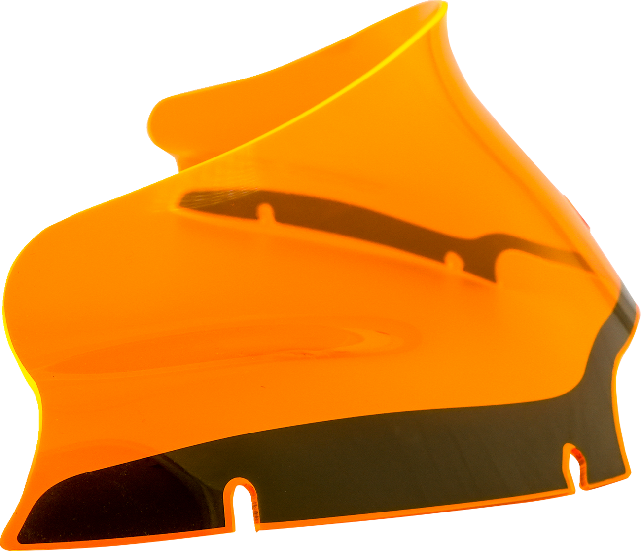 Klock Werks Kolor Flare 6" Orange Windshield fits 2015-23 Harley Road Glide FLTR