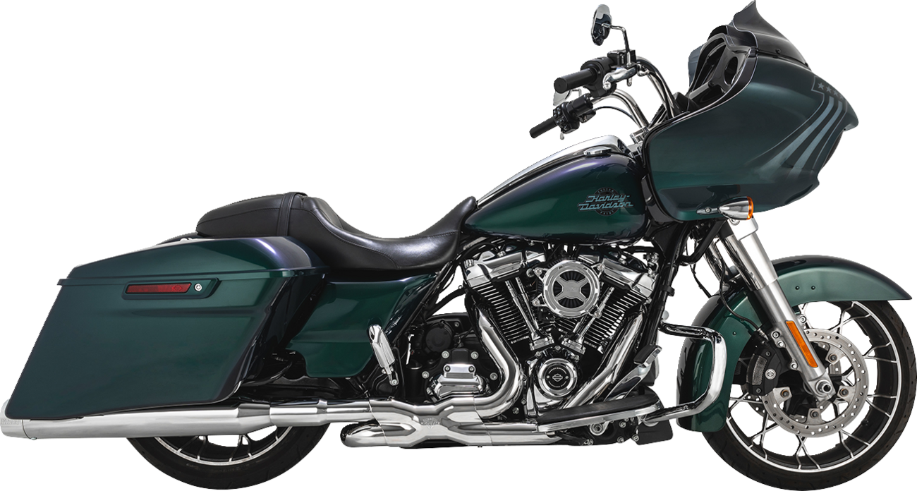 Vance & Hines Blackbird 450 Chrome Slip On Mufflers for 2017-2023 Harley Touring