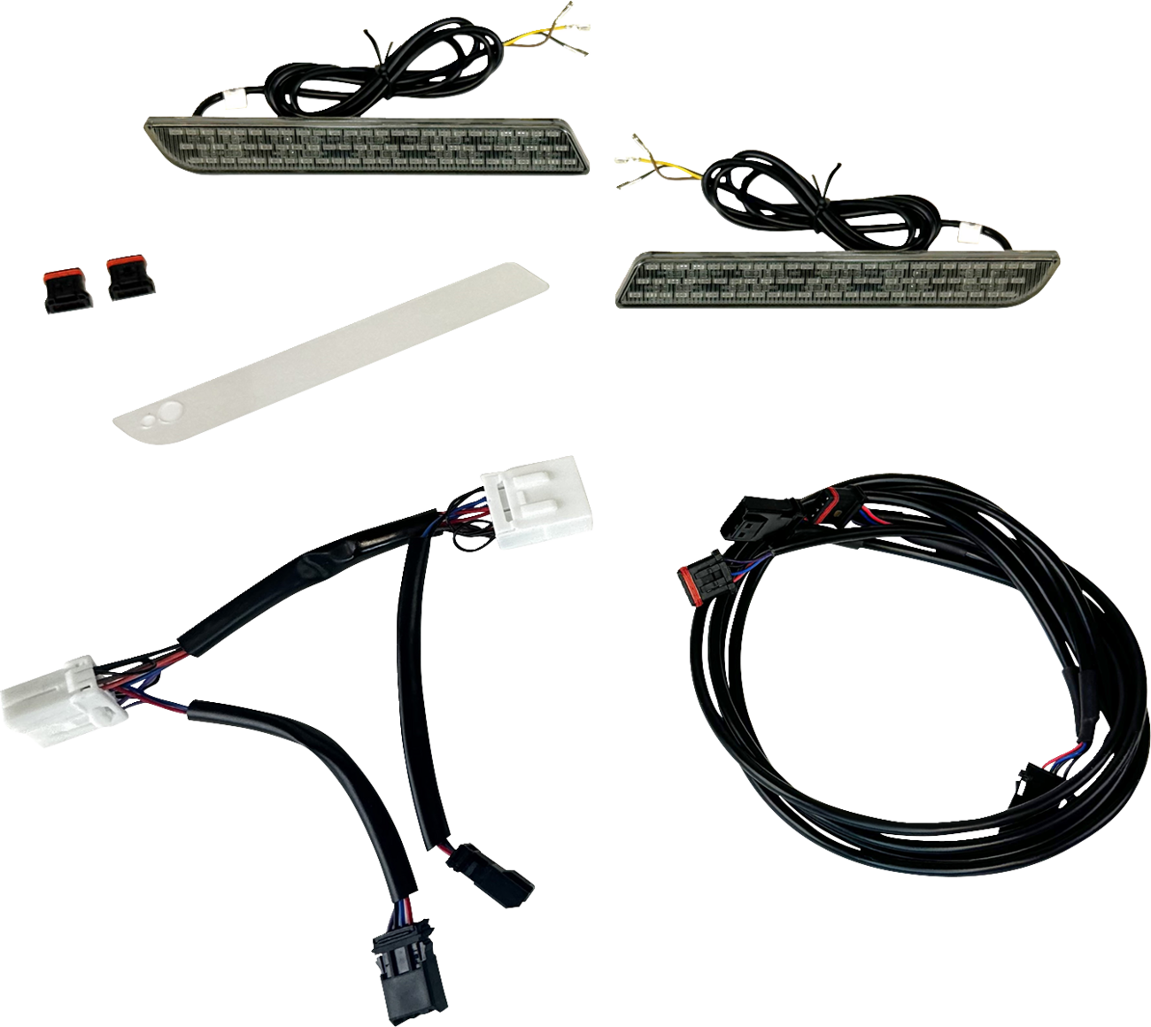 Custom Dynamics Smoke LED Fender Reflector Light for 2009-13 Harley Trike Models