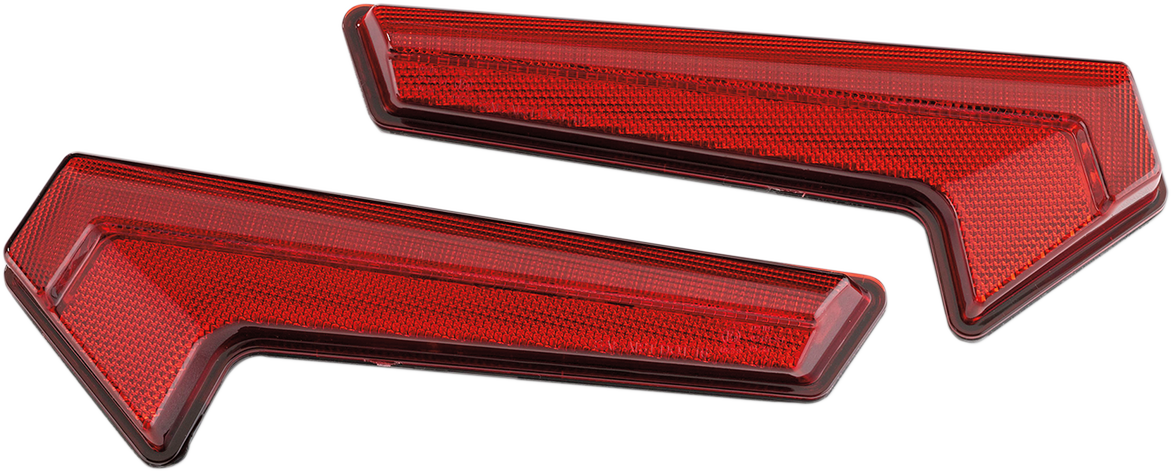 Moose Utility Rear Red LED Side by Side Taillights 2017-2020 Polaris RZR Turbo