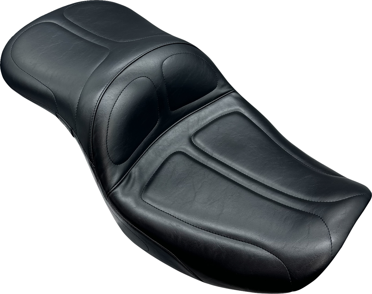 Le Pera Maverick Pleated Gripp Tape Seat for 2023-2025 Harley Touring FLHX FLTR