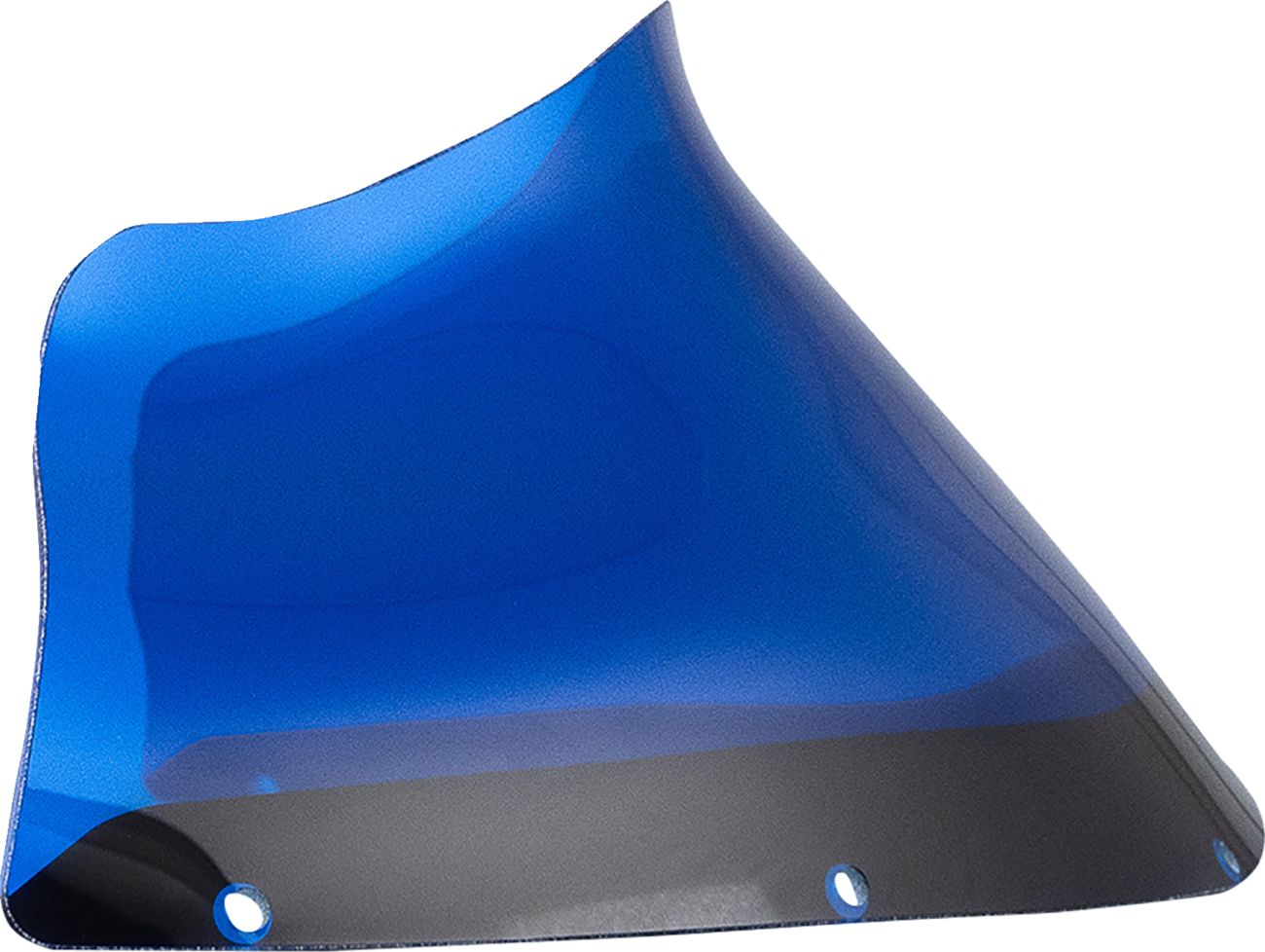 Klock Werks Kolor Flare 9" Blue Windshield fits Harley Dyna FXRP Style Fairing