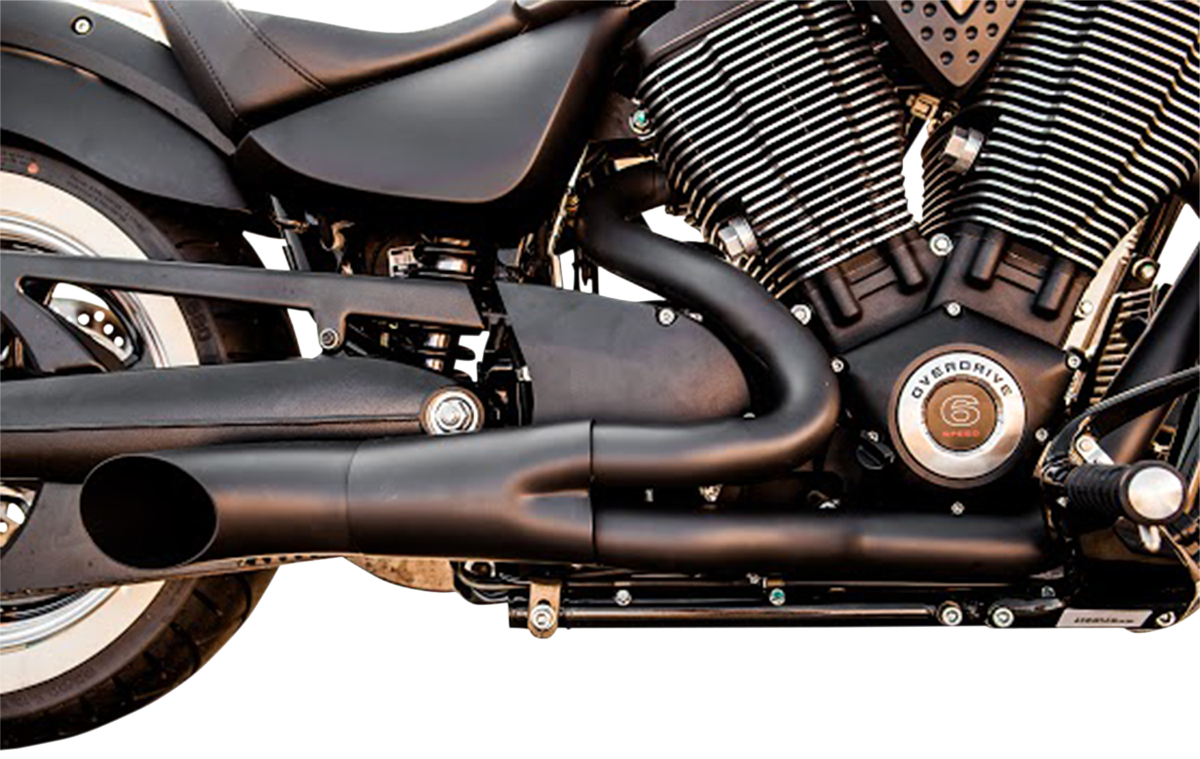 Trask Hot Rod 2:1 Exhaust System for 2006-2018 Victory Magnum