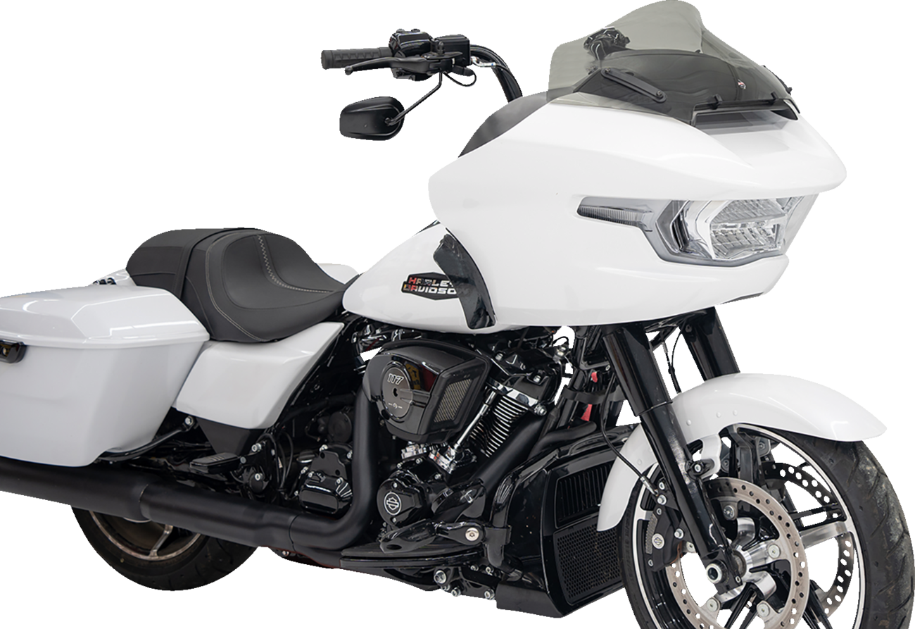 Klock Werks Sport Flare 10" Tint Windshield for 2023-2024 Harley Road Glide FLTR