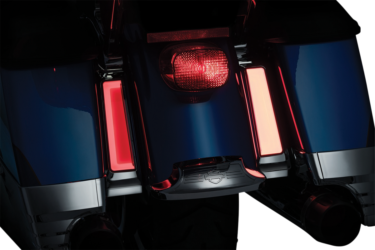 Kuryakyn 2900 Tracer LED Saddlebag Support Inserts 20142021 Harley Touring FLHR JT's CYCLES