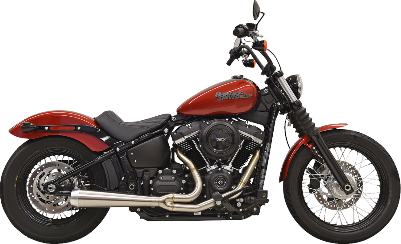 Bassani Road Rage 2-1 Stainless Exhaust System for 2018-2023 Harley Softail FXBB