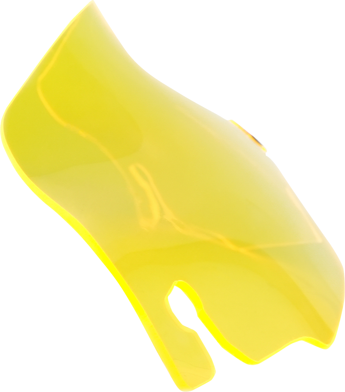 Klock Werks 3.5" Yellow Ice Flare Windshield fits 1996-13 Harley Touring Batwing