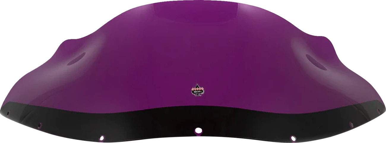 Klock Werks Kolor Flare 9" Purple Windshield for Harley FXRP Style Fairings