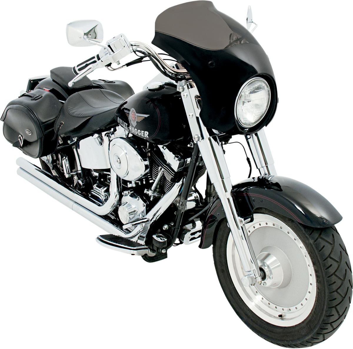 Memphis Shades Bullet Fairing & Mount Kit fits 1986-2017 Harley Softail Models