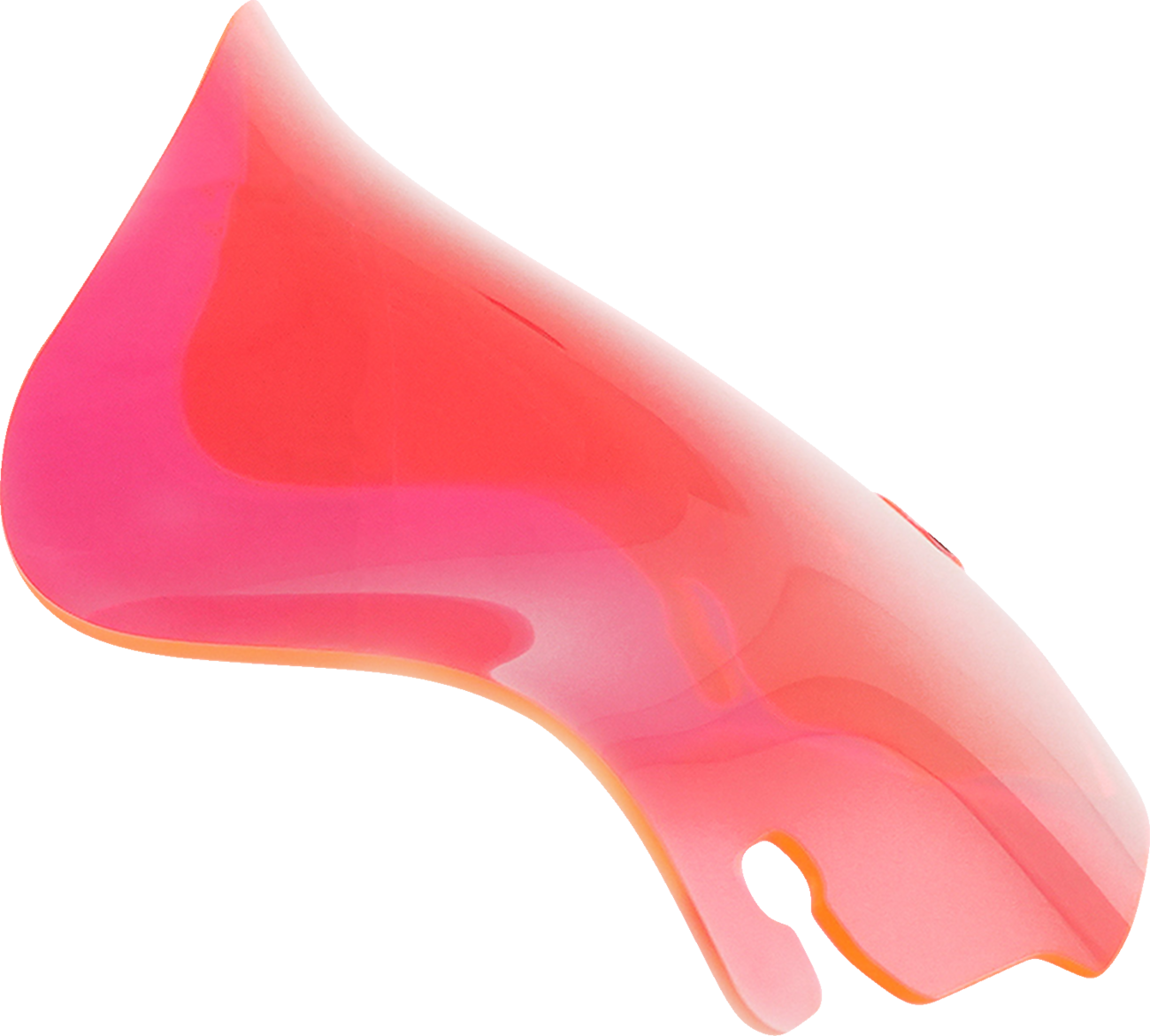 Klock Werks 6.5" Pink Ice Flare Windshield fits 1996-2013 Harley Touring Batwing
