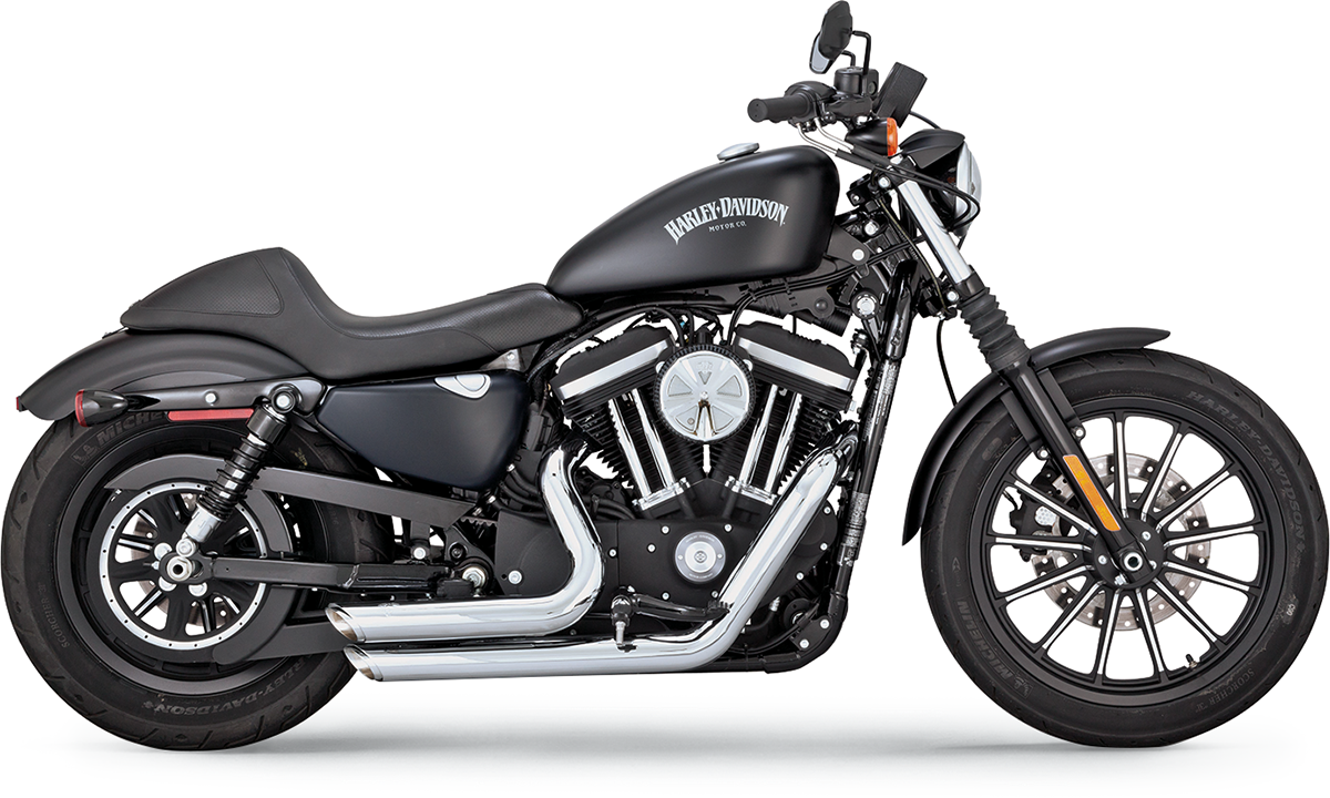 Vance & Hines Shortshots Staggered Exhaust for 2014-21 Harley Sportster XLC XLV