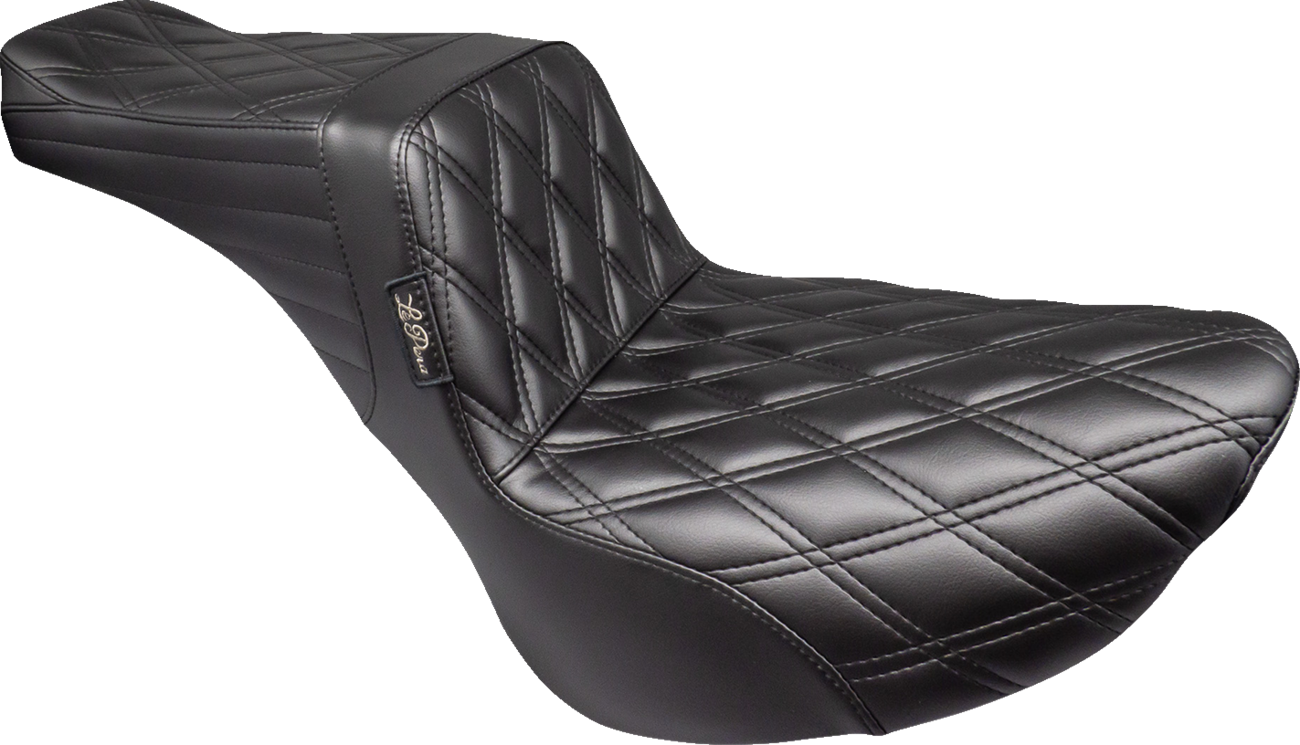 Le Pera Tailwhip Diamond Stitch Seat fits 2018-2023 Harley Softail FXBB FLSL