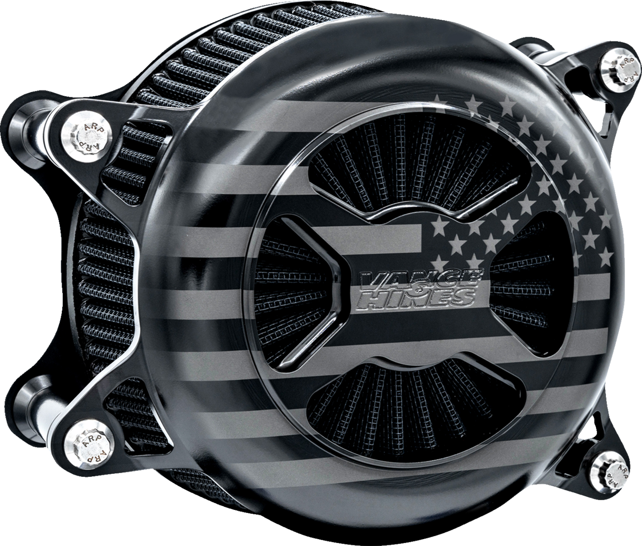 Vance & Hines VO2 America Black Air Intake Filter Kit 2023-2024 Harley Touring