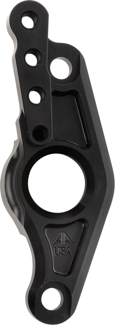 Alloy Art Black Rear Swingarm Pivot Block fits 2014-2024 Harley Touring FLTR