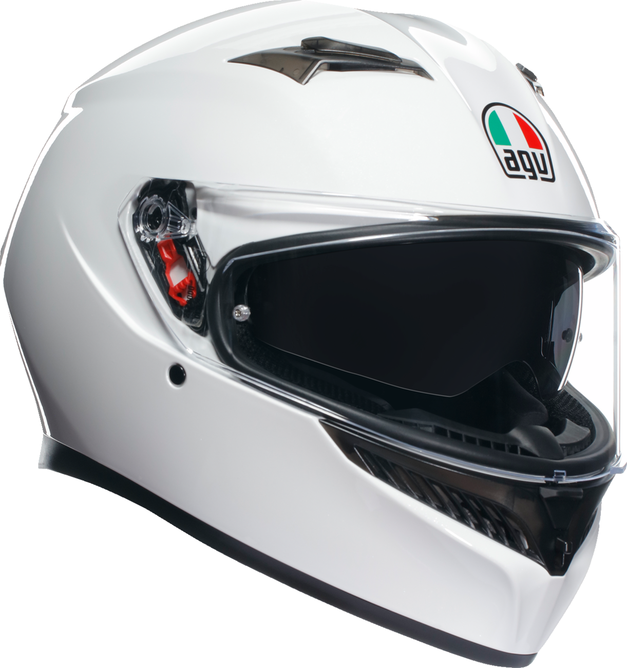 AGV K3 Seta White Unisex Adult Motorcycle Street Riding Full Face Helmet