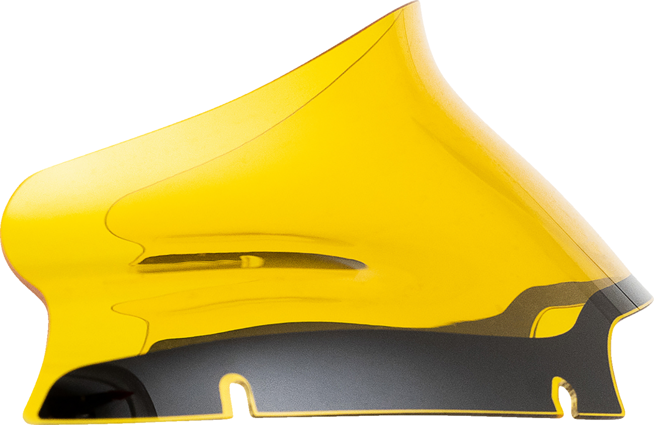 Klock Werks Kolor Flare 6" Yellow Windshield fits 2015-2023 Harley Road Glide