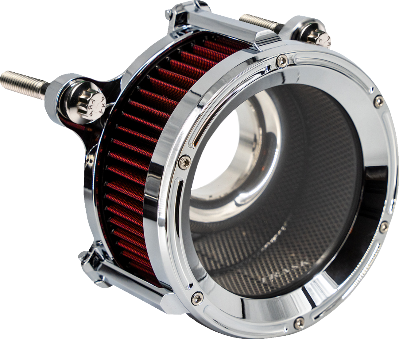 Trask Assault Charge High-Flow Chrome Air Filter Kit 2023-2024 Harley Touring