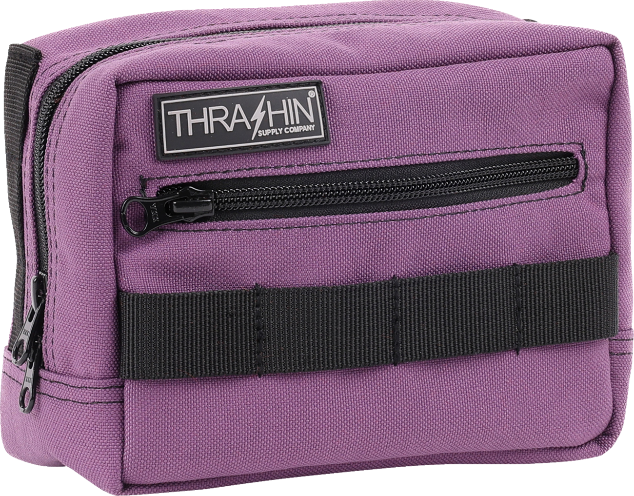 Thrashin Supply Purple Motorcycle Handlebar Storage Bag Harley Davidson THB-0024