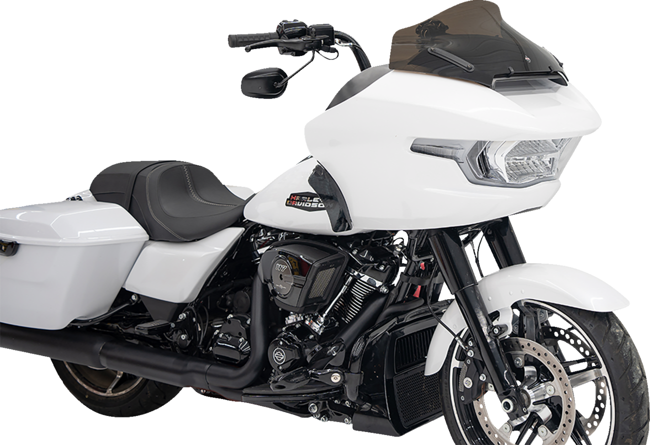 Klock Werks Kolor Flare 10" Bronze Windshield for 2023-2024 Harley Road Glide