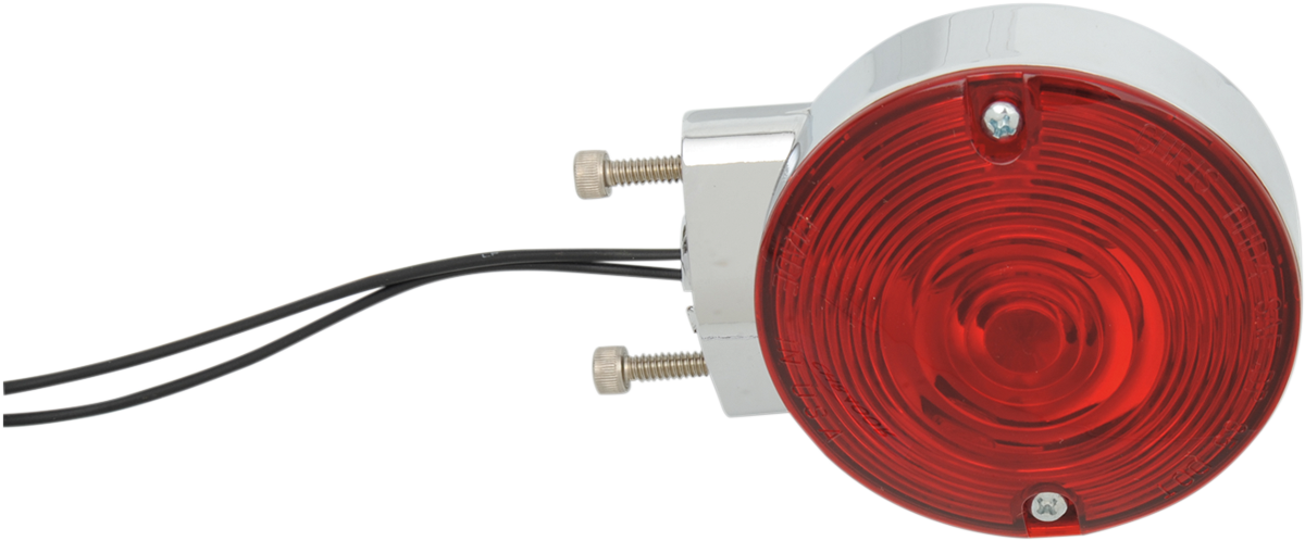 Chris Products Red Front Turn Signal for 1968-2014 Harley Touring Softail