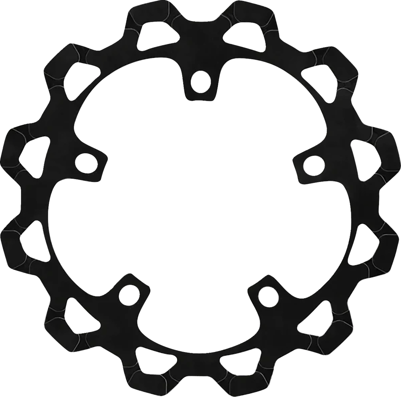 Lyndall Racing Black Front Brake Rotor for 2024 Harley Davidson Road Glide