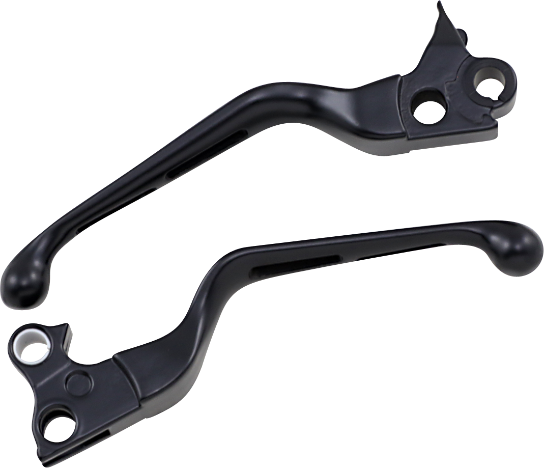 Drag Specialties Slotted Handlebar Lever Set fits 1996-2017 Harley Dyna Touring