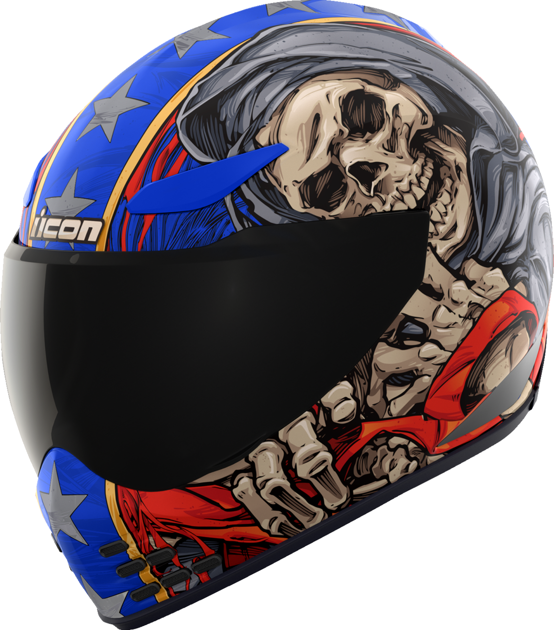 Icon Domain Revere Glory Unisex Adult Motorcycle Street Race Full Face Helmet
