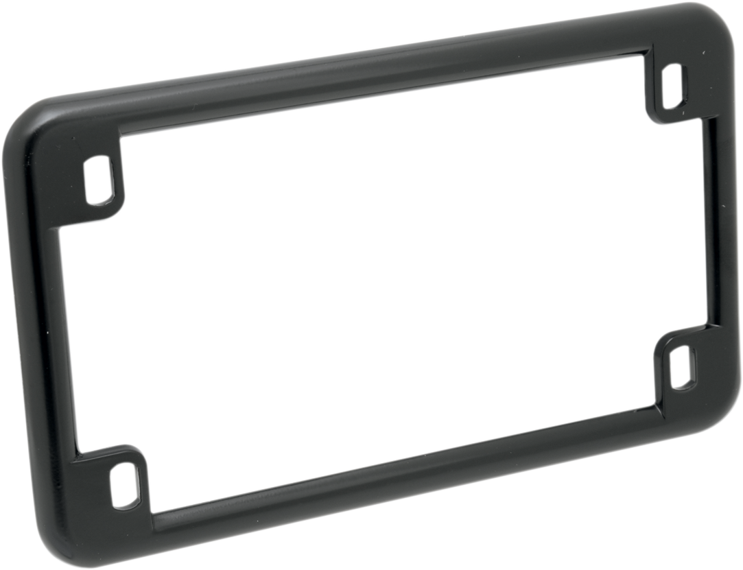 Chris Products 4"x7" Motorcycle Universal Black License Plate Frame Harley