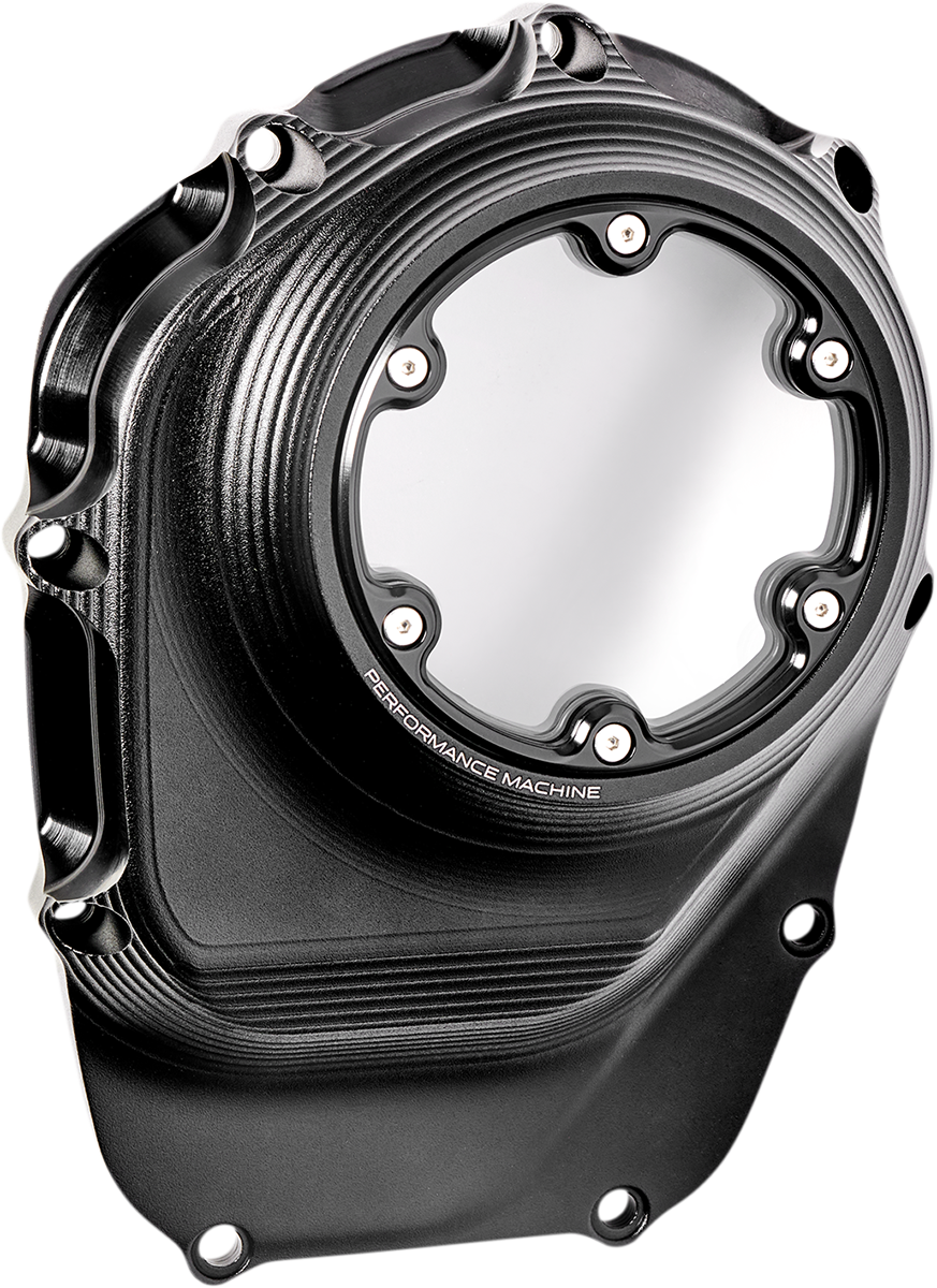 Performance Machine Vision Black Ops Cam Cover 2017-2021 Harley Touring Softail