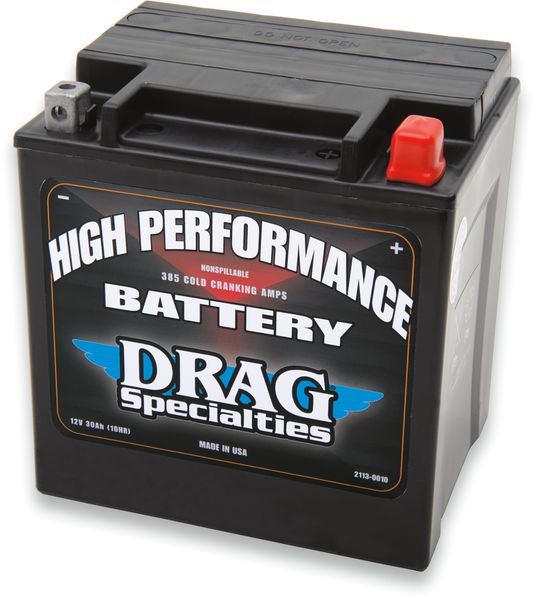 Drag Specialties High Performance Motorcycle Battery fits 1997-22 Harley Touring