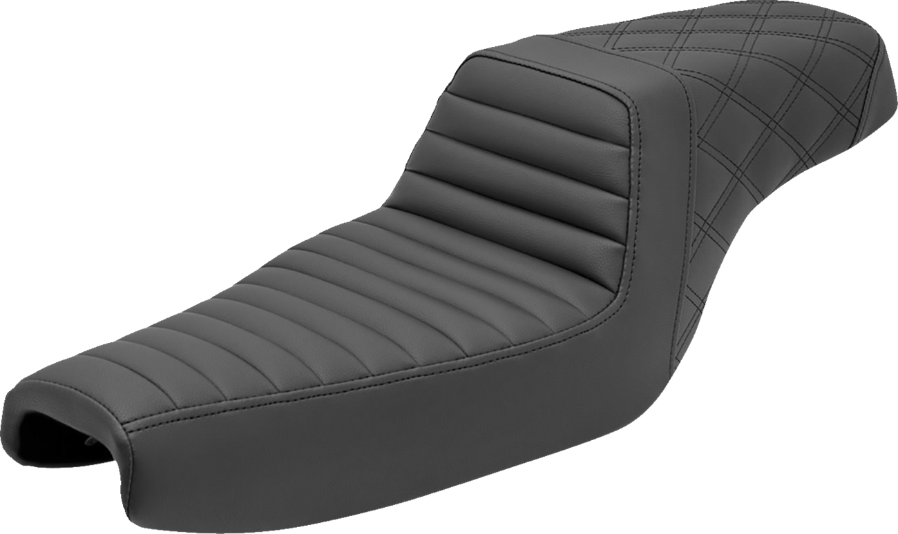 Saddlemen Step-Up Front Tuck-n-Roll Gelcore Seat fits 2004-2022 Harley Sportster