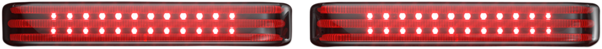 Custom Dynamics Sequential Low Profile LED Saddlebag Lights 2010-13 CVO Touring