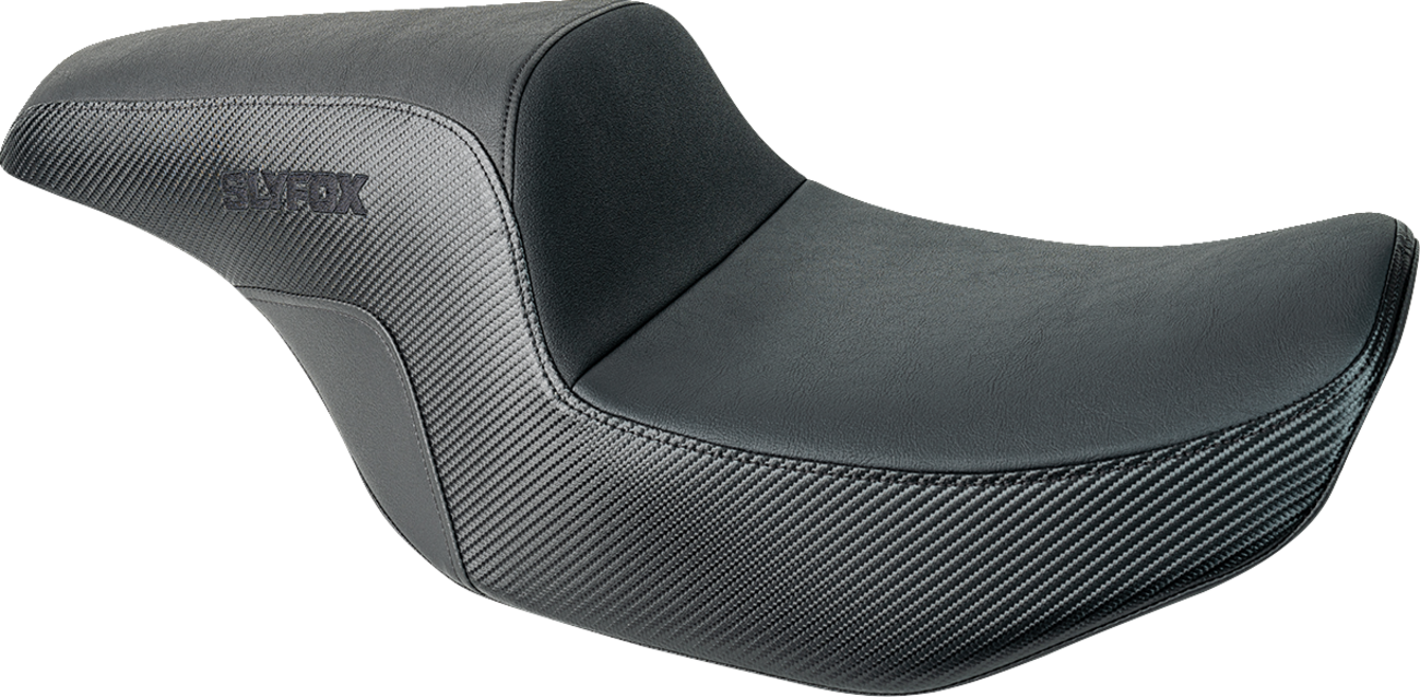 Slyfox Drifter Tour Carbon Fiber Seat for 2023-2024 Harley Road Street Glide