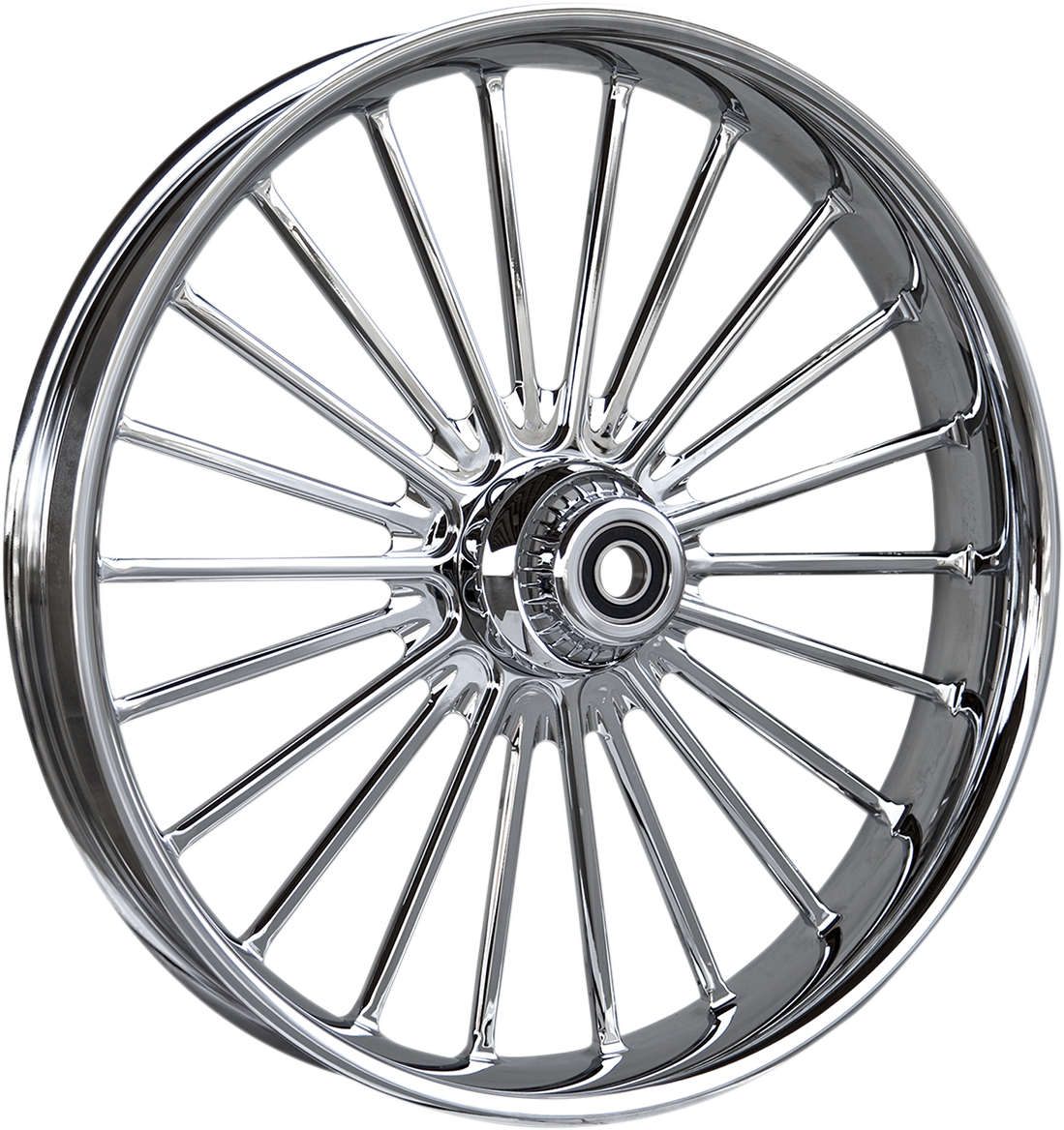 RC Components Illusion 21" x 3.50" Chrome Front Wheel 2014-2023 Harley Touring