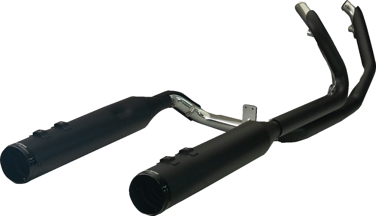 Khrome Werks Dominator Black 2-2 Exhaust System fits 2017-2025 Harley Touring