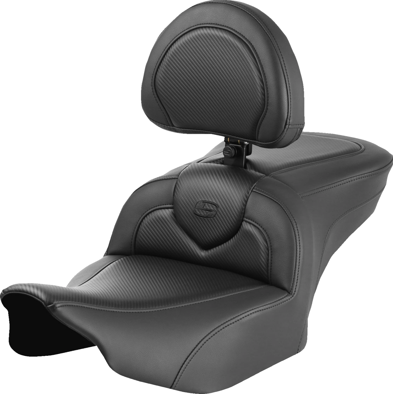 Saddlemen Roadsofa w/ Backrest Gel Seat for 2023-25 Harley Touring Road Glide